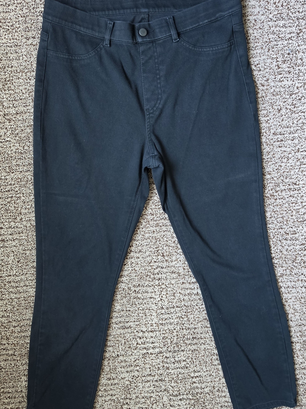 Uniqlo Women's Black Slim Stretch Chinos